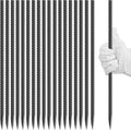 50 Pcs 12 in Ground Rebar Stakes - Heavy Duty Steel Anchors