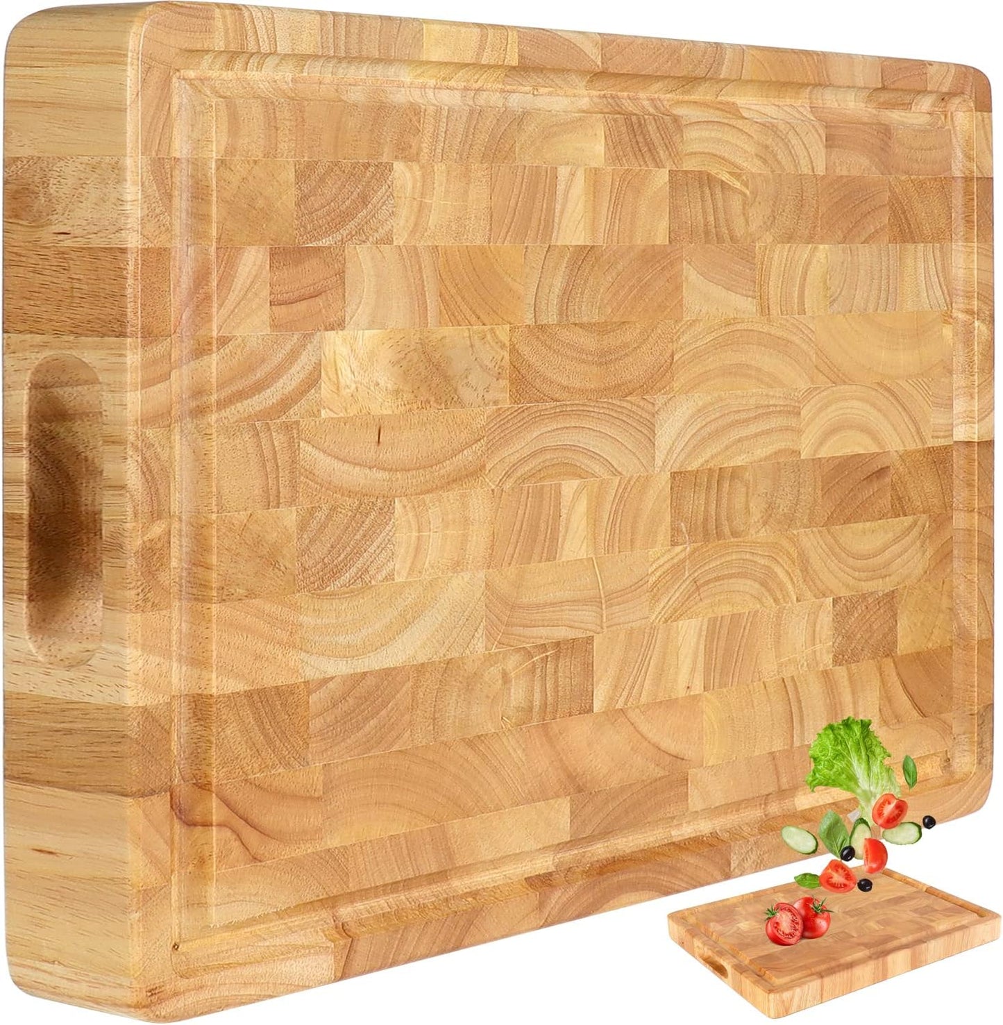 Wooden Butcher Block End Grain Cutting Board for All Needs