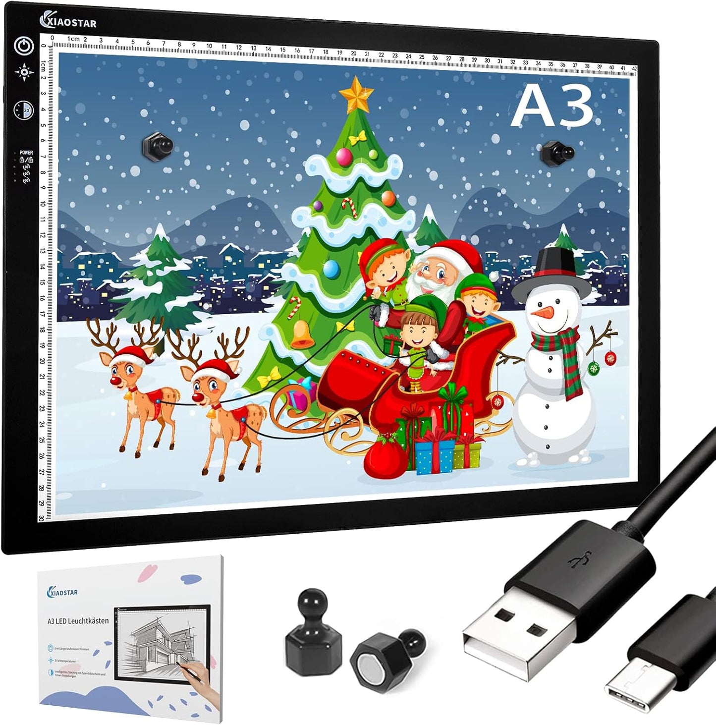Light Box Drawing Pad A3 for Artists with Adjustable Brightness