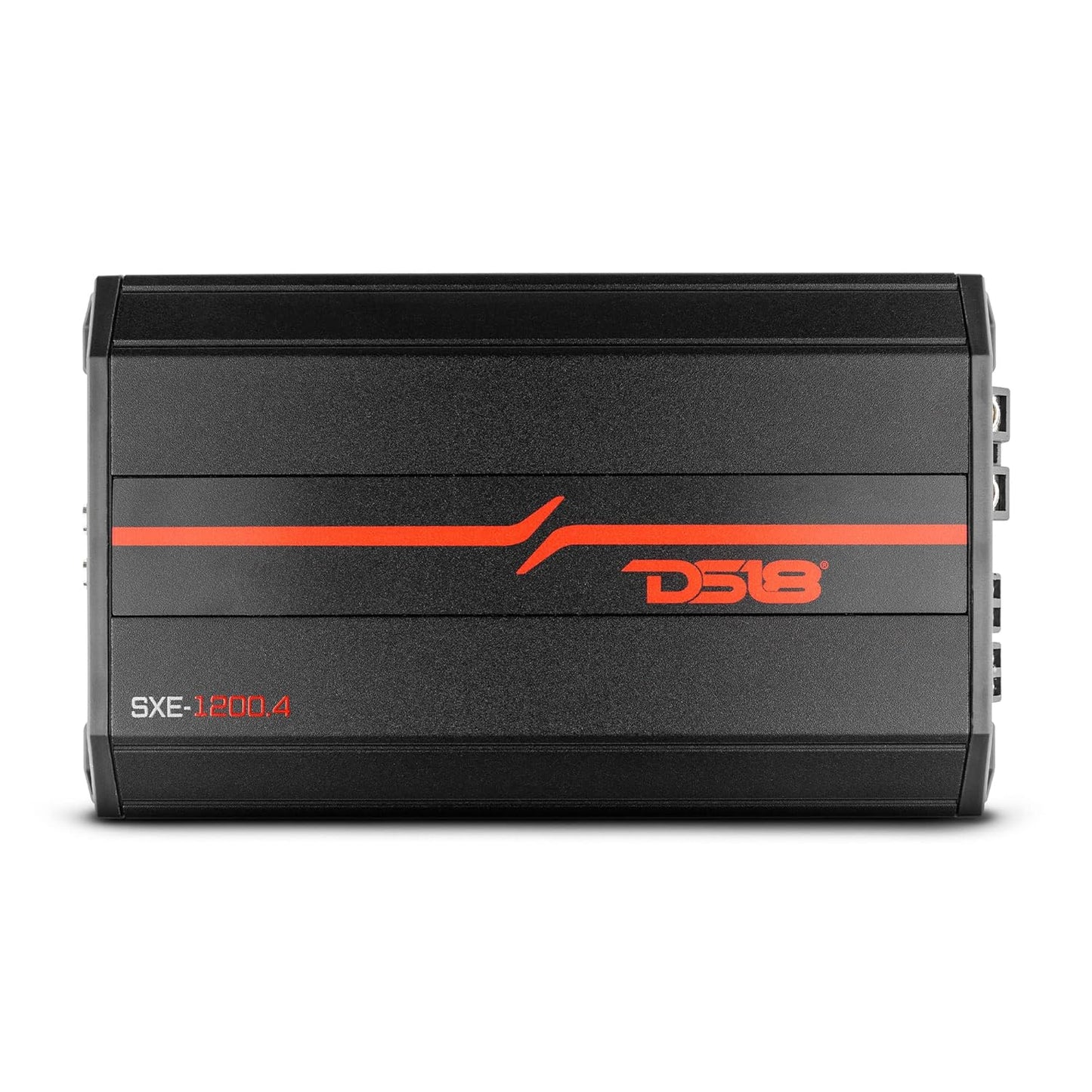 DS18 SXE-1200.4/BK Car Amplifier - Compact 4-Channel Power