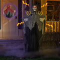71ft Life Size Halloween Skeleton Decoration - Voice & Touch
