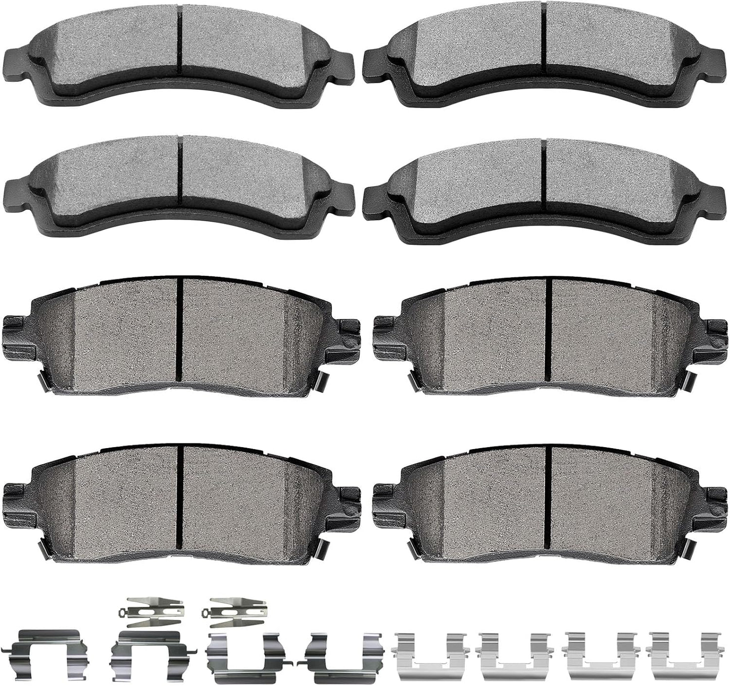 Ceramic Brake Pads Kits for Buick Rainier, Chevy SSR, GMC Envoy