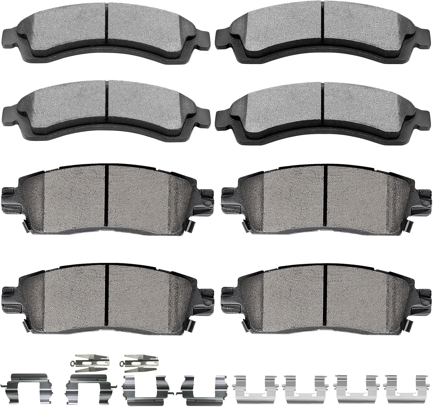 Ceramic Brake Pads Kits for Buick Rainier, Chevy SSR, GMC Envoy