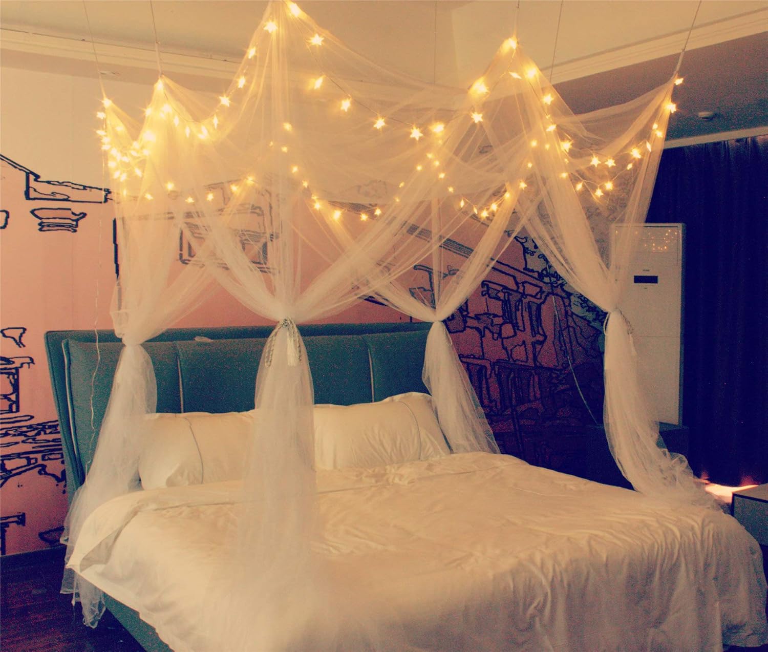 Starry Night Canopy Lights by Comtelek