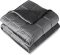 Bare Home Weighted Blanket Queen Size 17lb - Soothing Minky Fleece