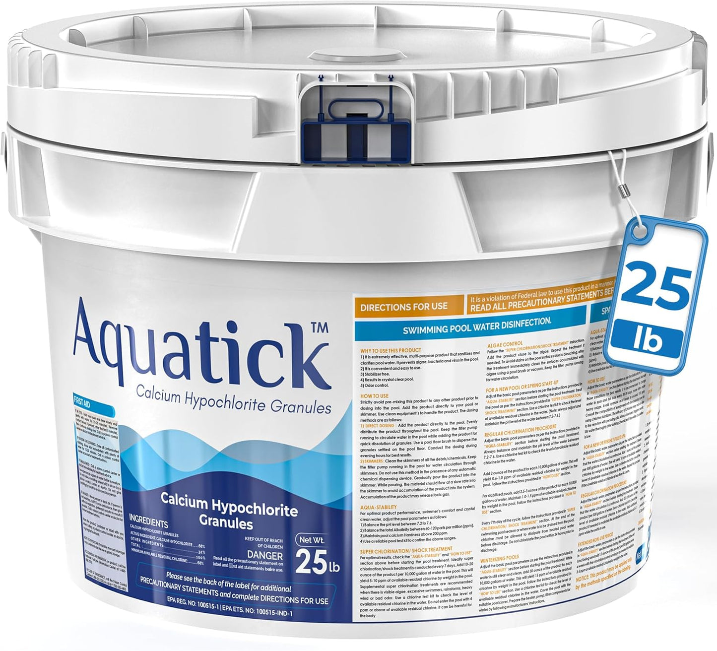 Pro-Grade Chlorine Pool Shock for Crystal Clear Water