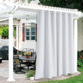 Outdoor Curtain for Patio 84 x 84 Grayish White - Privacy & Weather