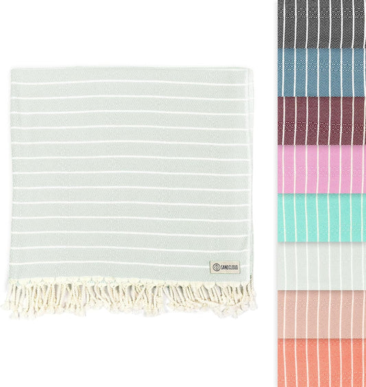 Sand Cloud Turkish Beach Towel - Versatile & Eco-Friendly Choice