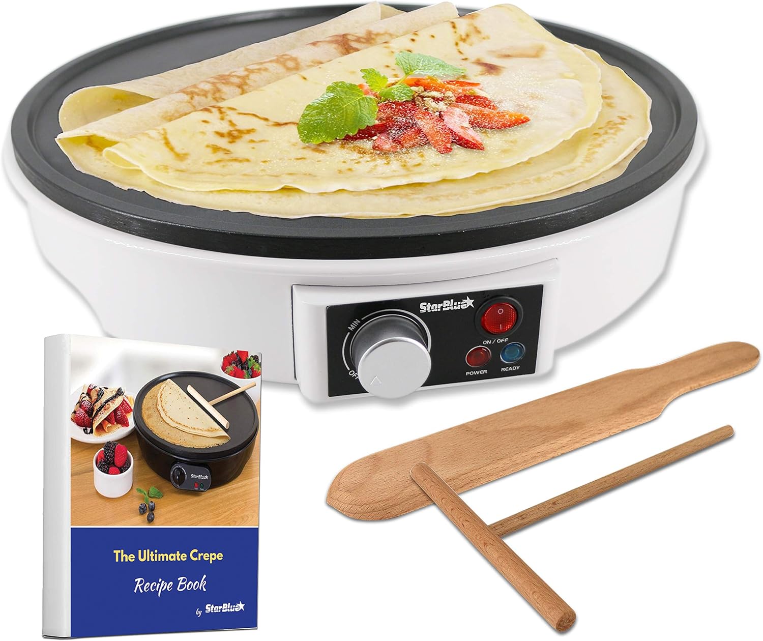 StarBlue Electric Crepe Maker - Versatile Cooking Master