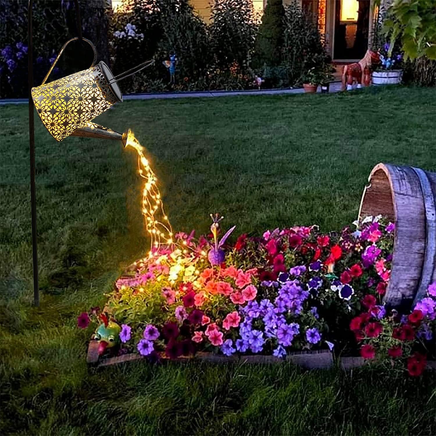 Solar Watering Can Lights for Outdoor Garden Decor and Gifts