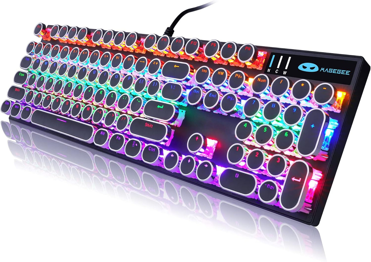 Camiysn Typewriter Style Mechanical Gaming Keyboard Review