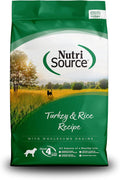 NutriSource Dry Dog Food Turkey and Rice, 26LB - Balanced Nutrition