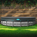 18FT Round Pool Cover for Above Ground Pools - Tear-Resistant