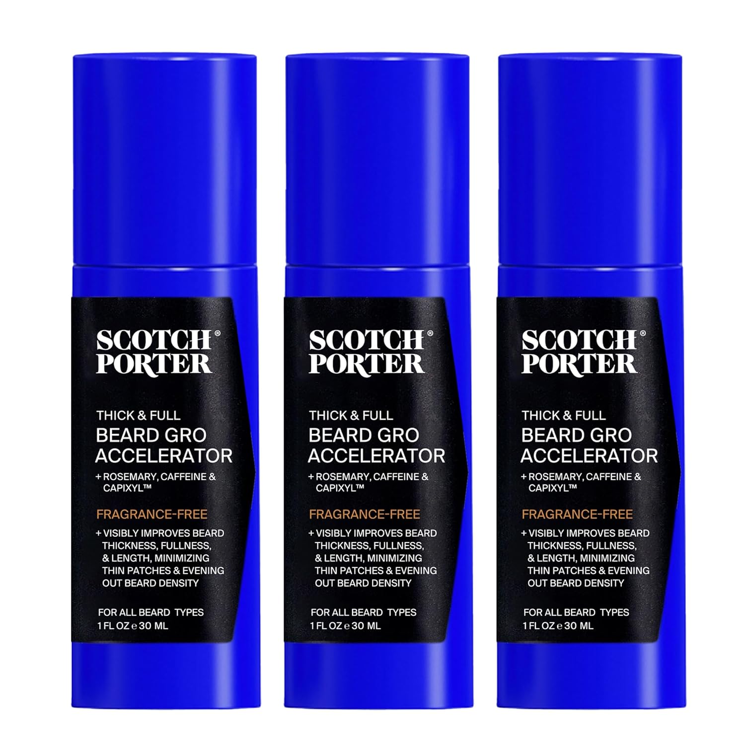 Scotch Porter Thick & Full Beard Gro Accelerator for Growth