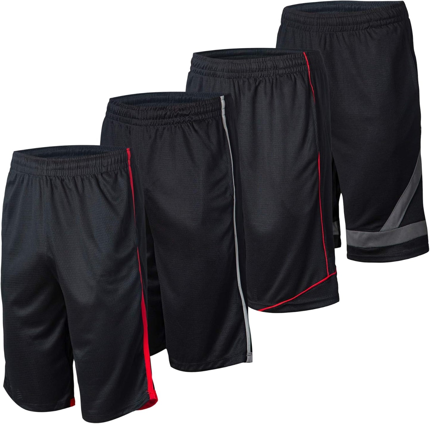 Men's Dry-Fit Sweat Resistant Athletic Performance Shorts