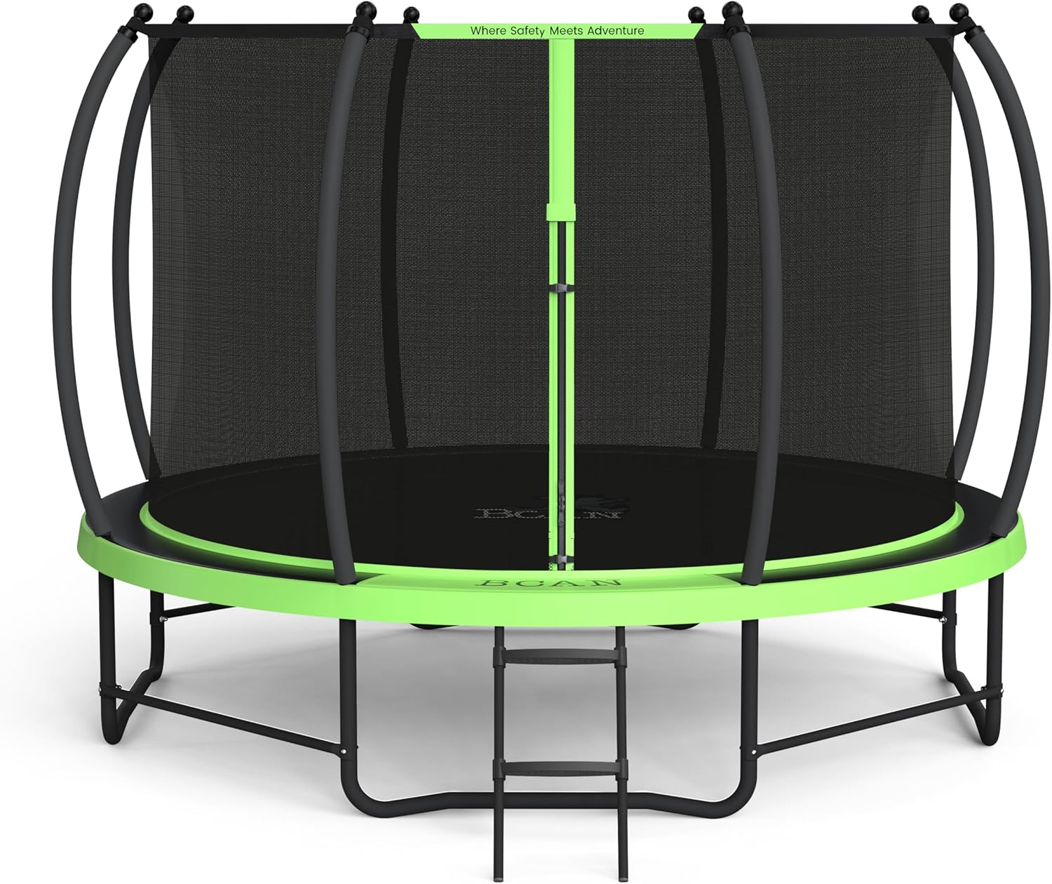 BCAN Recreational Trampoline with Enclosure for Kids and Adults