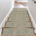 Non Slip Stair Runners for Wooden Steps - 15PCS Brown stair treads