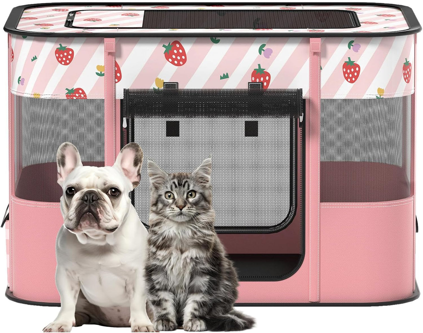 Large Dog and Cat Play Pen for Indoor and Outdoor Use