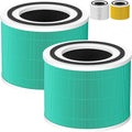 2 Pack 14 True HEPA Toxin Absorber Replacement Filter - 3-in-1 Fit