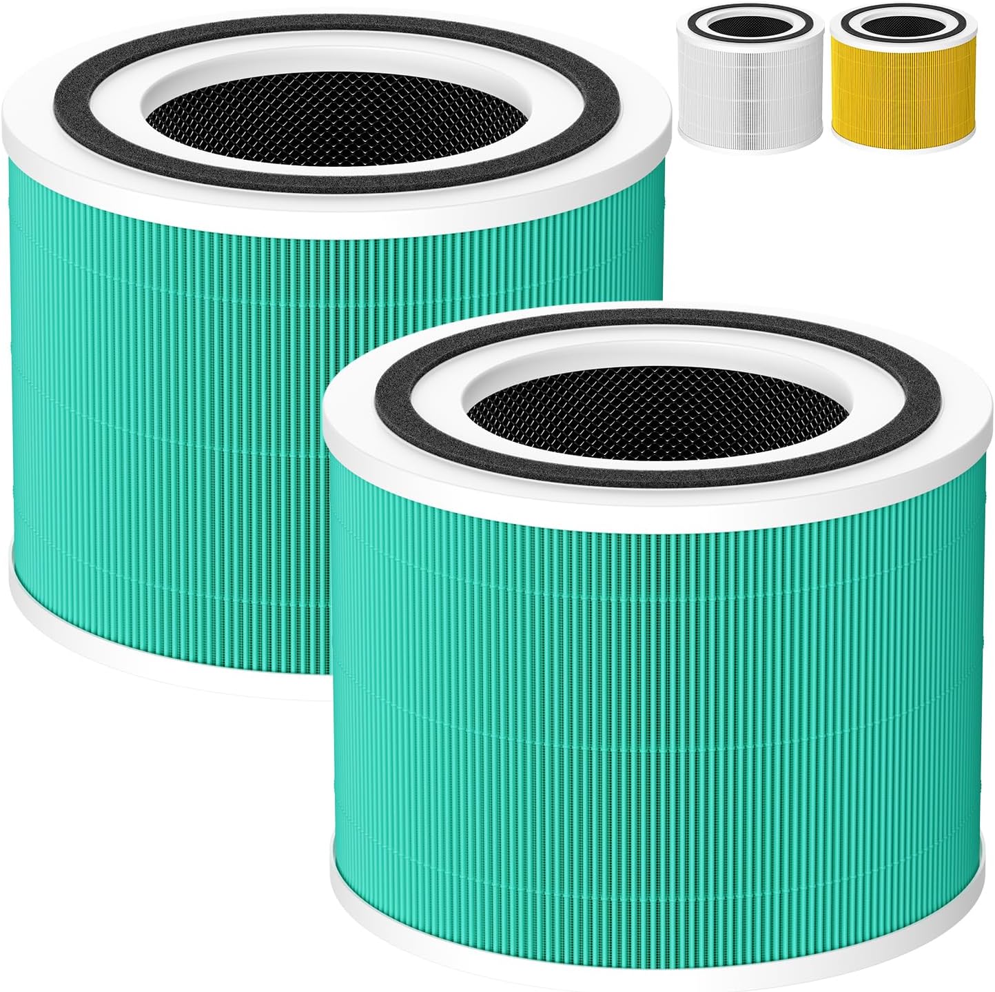 2 Pack 14 True HEPA Replacement Filter for 240 Air Purifier