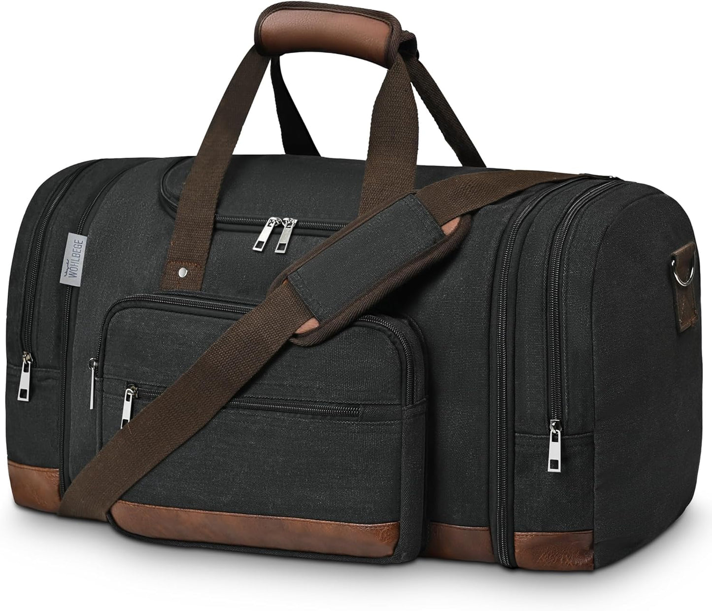 Expandable Duffle Bag for Travel, Gym, and Weekend Getaways