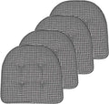 Sweet Home Collection Memory Foam Tufted Chair Cushion 17 x 16