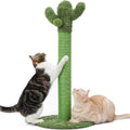 Cat Scratching Post 34in Tall Cactus Scratcher - Stable Play & Nap