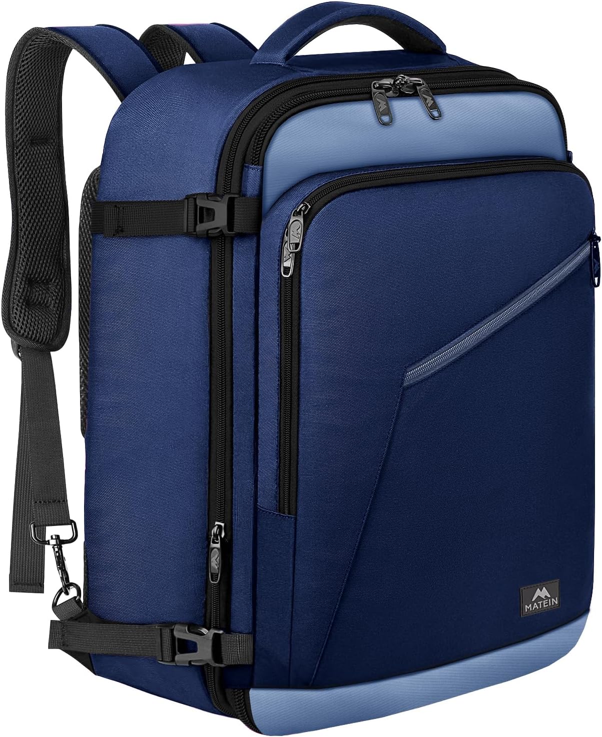 MATEIN Expandable Travel Backpack for Airplanes and Trips
