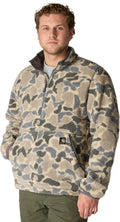 Carhartt Men's Loose Fit Fleece Pullover - Quarter-Zip Work Layer