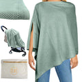 Peekaboo Nursing Cover Up for Breastfeeding - Breathable Knit Privacy