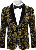 Stylish Velvet Tuxedo Blazer Jacket for Men - Perfect for Events