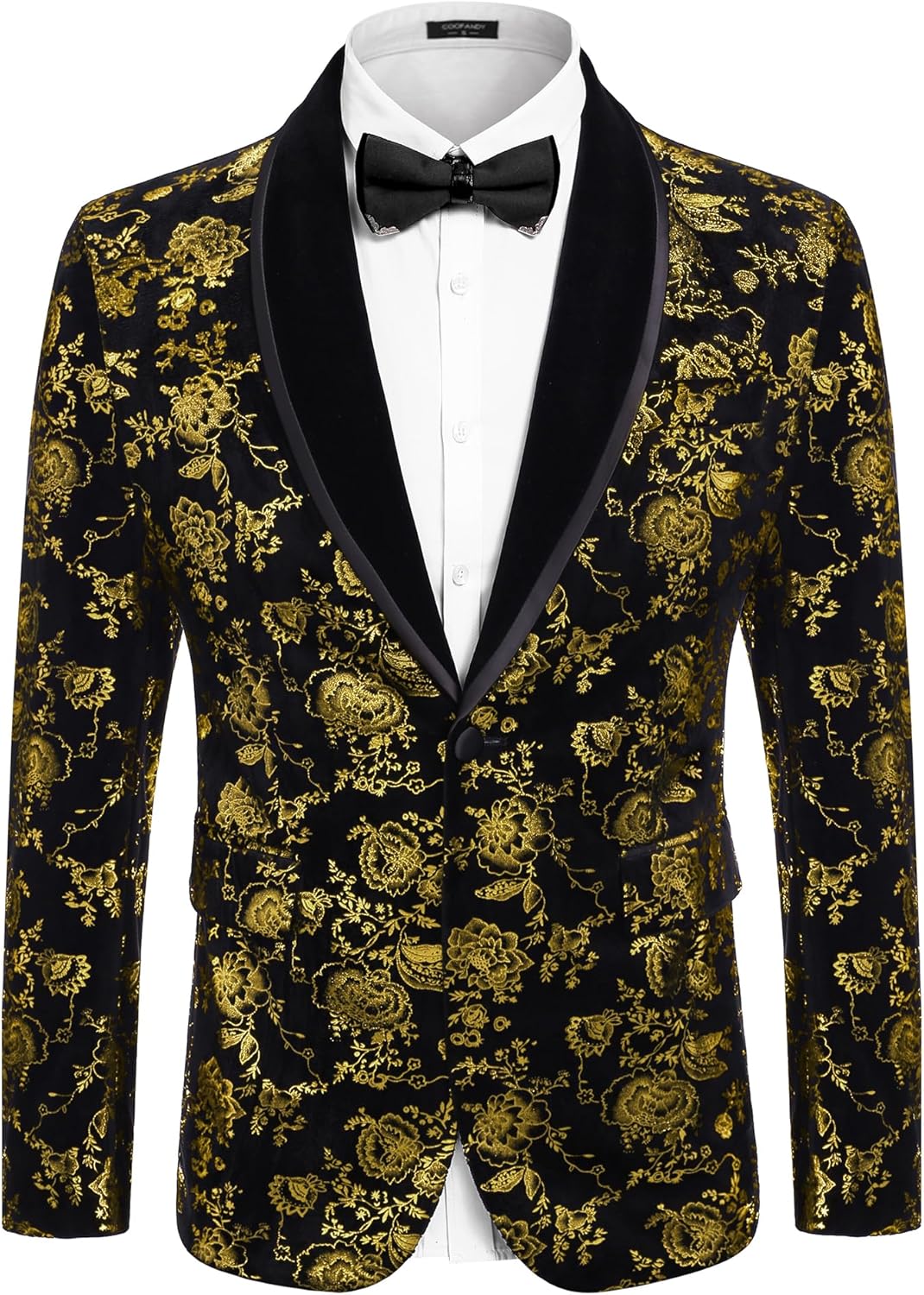 Stylish Velvet Tuxedo Blazer Jacket for Men - Perfect for Events