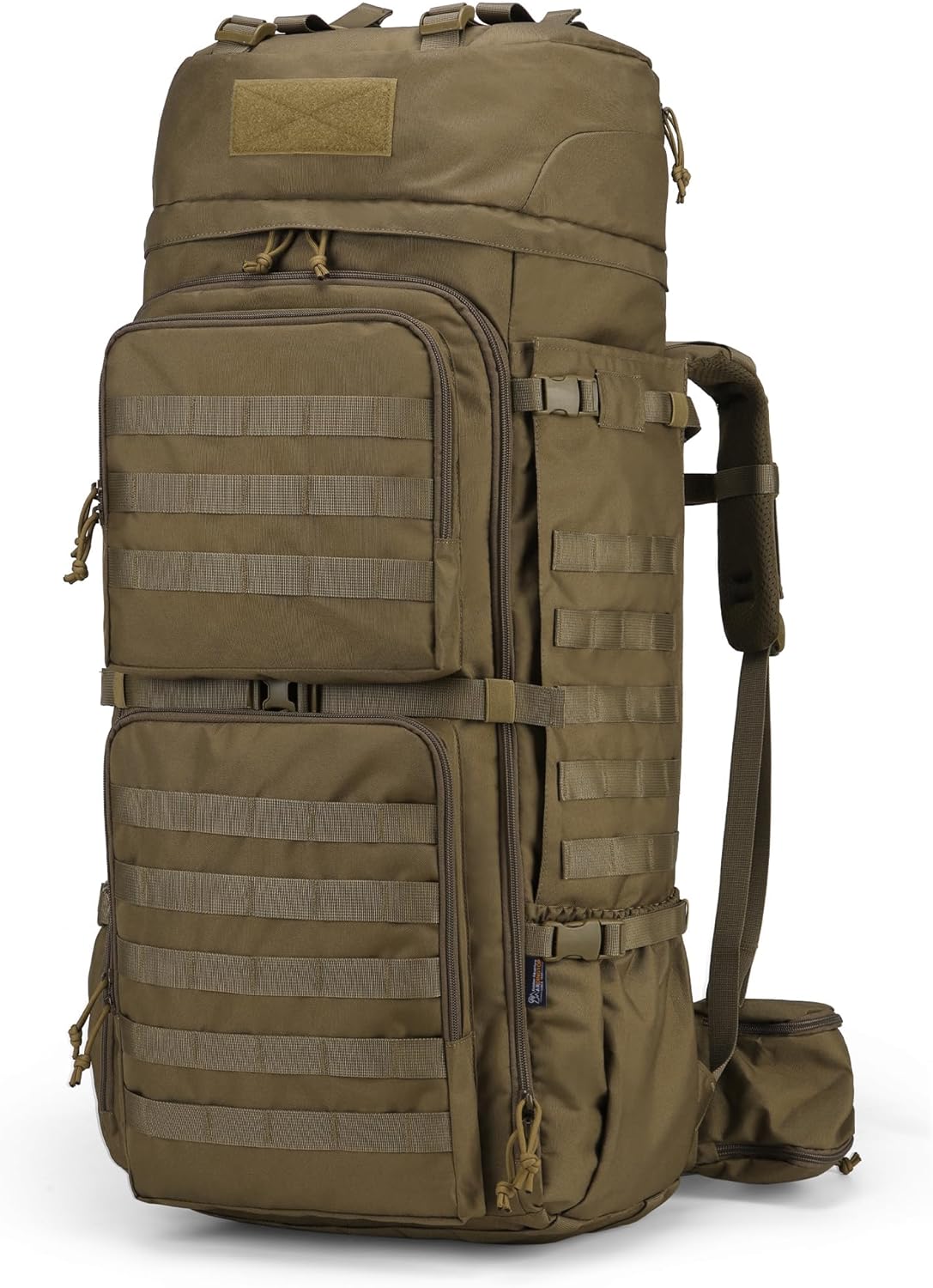 Mardingtop 75L Molle Hiking Backpack with Rain Cover for Travel