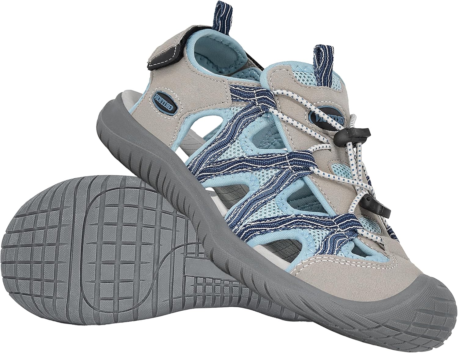 GRITION Hiking Sandals for Women - Waterproof and Lightweight