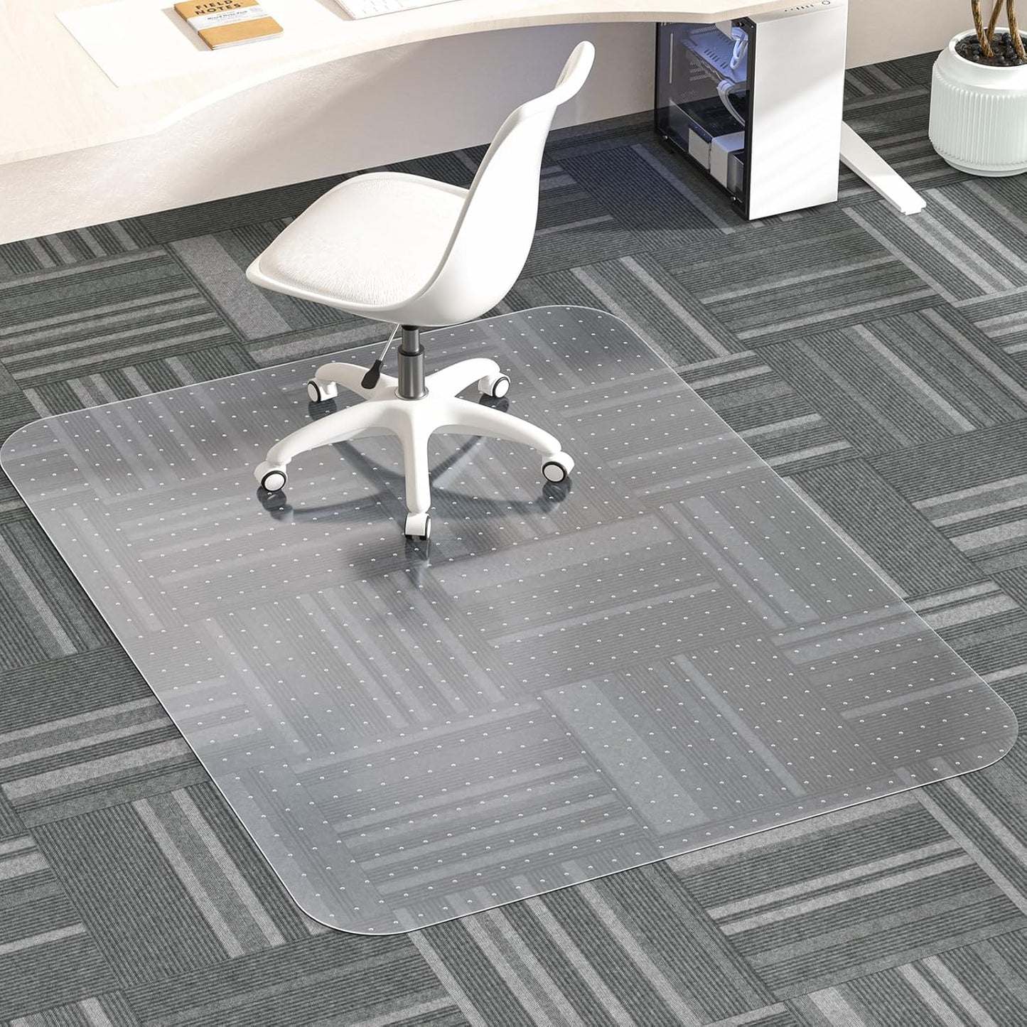 Office Chair Mat for Carpet Protection, Clear and Durable Design