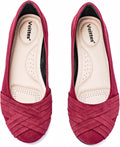 Women's Comfort Fit Flats in Wide Size by Veittes for Style