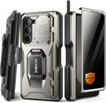 TONGATE Z Fold 6 Case with Ring Stand & S Pen Holder - Rugged