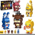 Five Nights Security Breach Building Block Toy - 5 Characters, 988pcs