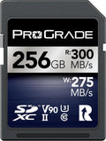 ProGrade Digital SDXC UHS-II V90 Iridium Memory Card 256GB - Fast 8K