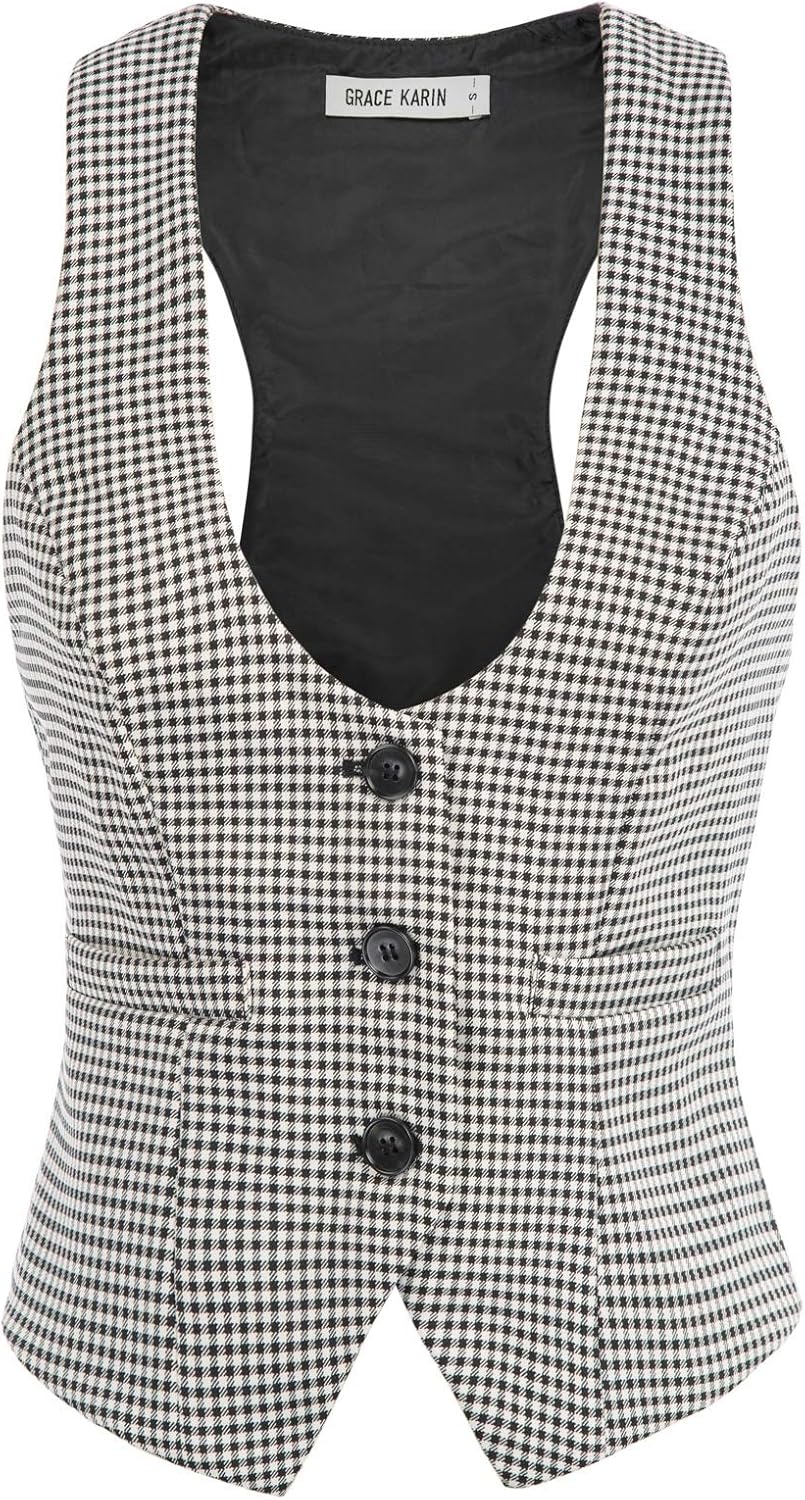 Trendy Academia Steampunk Waistcoat Vest for Women 2025