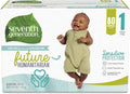 Seventh Generation Baby Diapers Size 1 Sensitive Protection - 80 Count