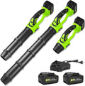 Cordless Electric Leaf Blower 21V Small Handheld Blower - Lightweight