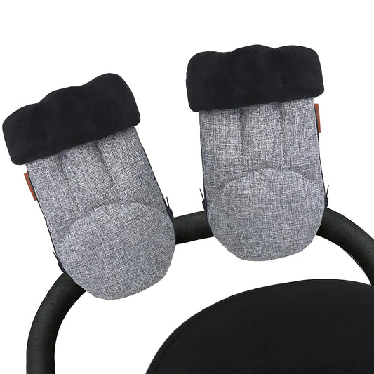 CozyMitts Insulated Stroller Gloves for Winter Weather Comfort