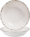 Melamine Large Serving Bowls Set of 2 13.75 in 130 OZ - Durable