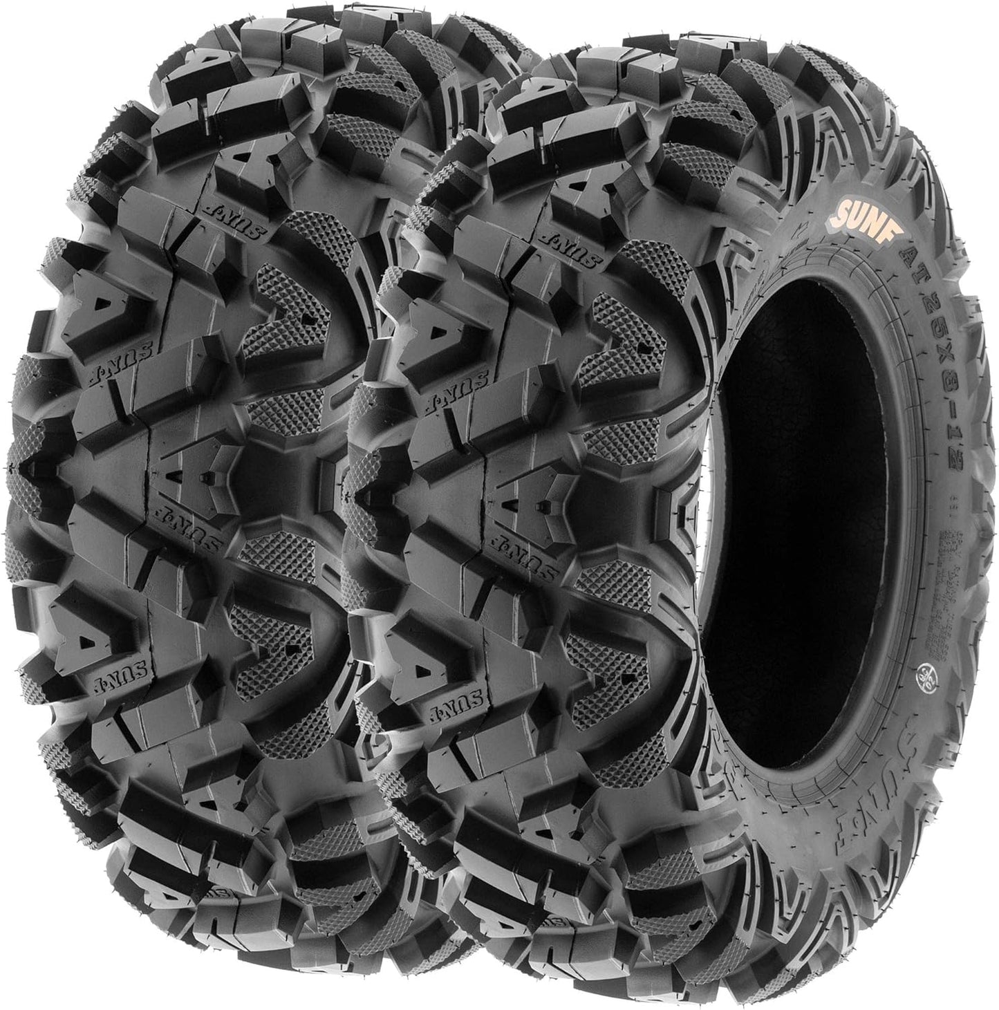 Set of 2 SunF A033 Power.I ATV UTV Off-Road Tires for All-Terrain
