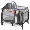 BABY JOY 4 in 1 Pack and Play Portable Baby Playard - Versatile Travel