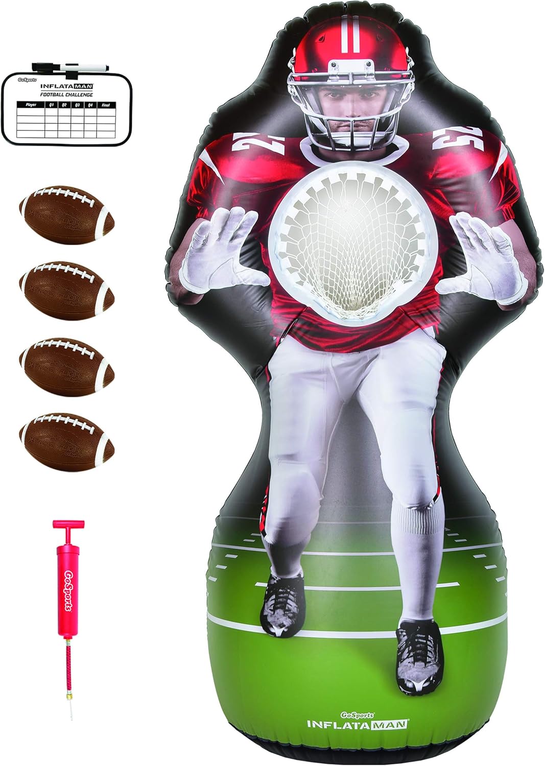 Inflatable Receiver Touchdown Toss Game for Ultimate Fun
