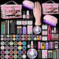Nail Kit for Beginners with Everything - Complete Starter Acrylic Set