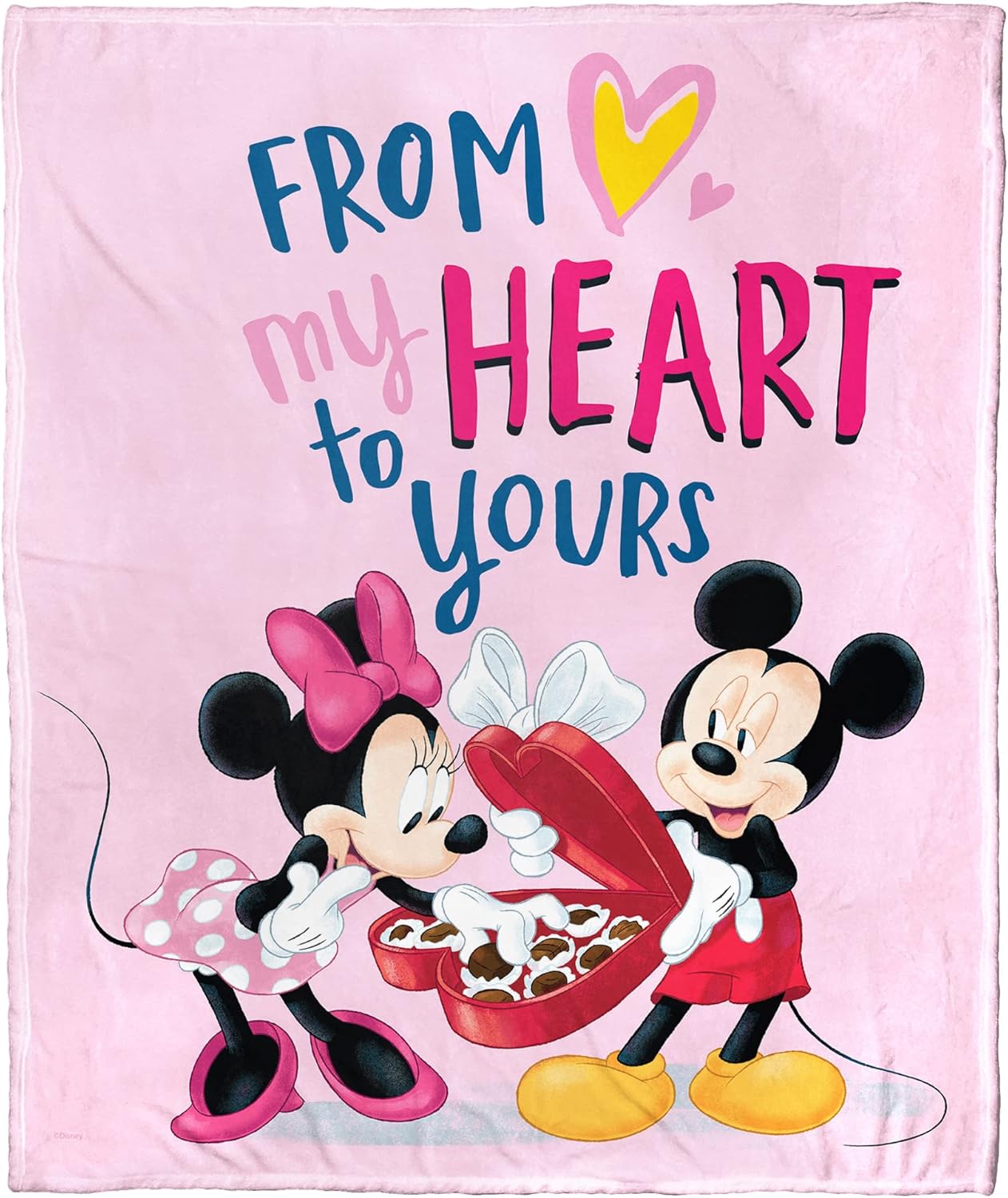 Mickey Mouse Silk Touch Throw Blanket, Cozy Comfort!