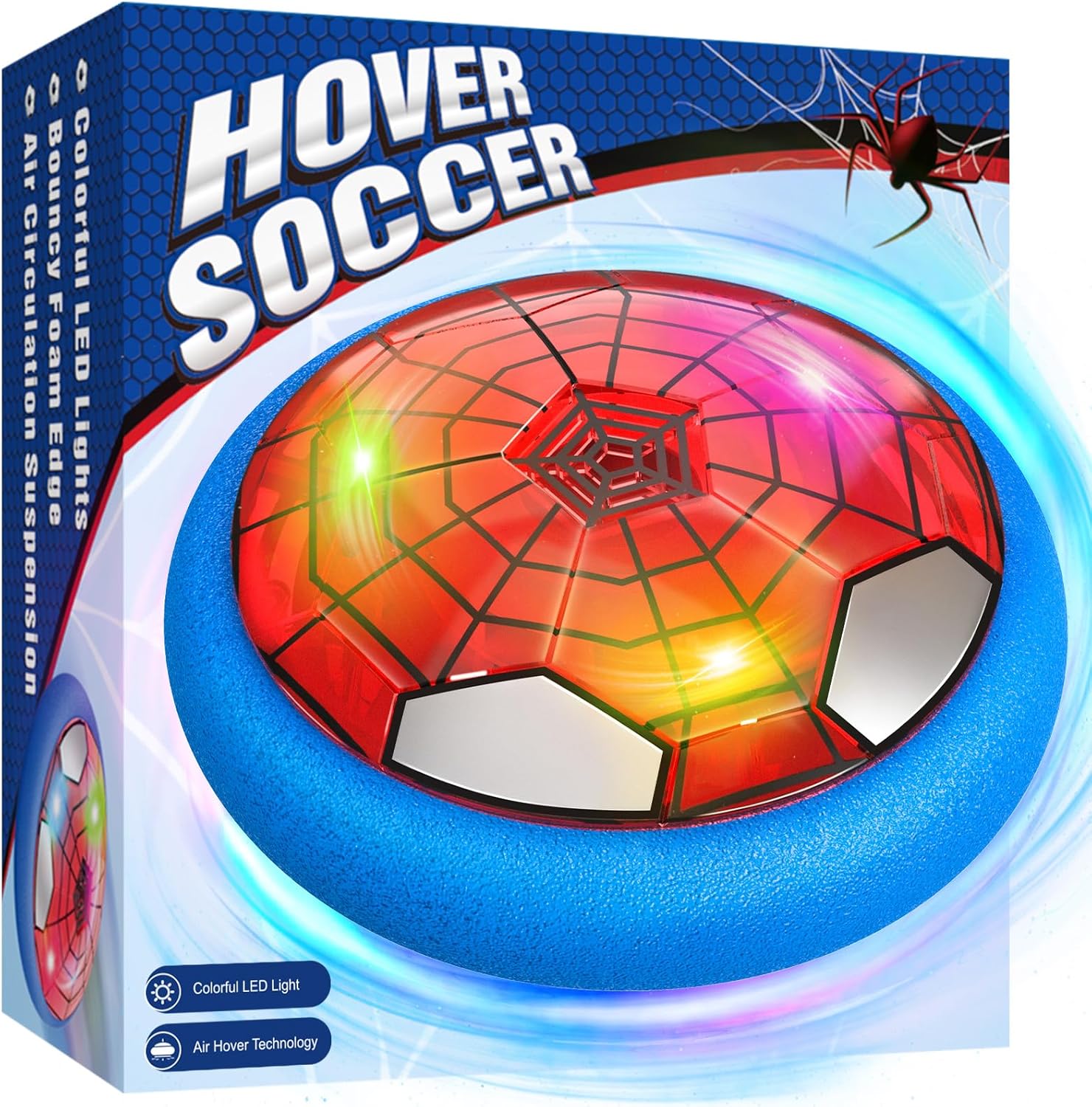 Light-Up Hover Soccer Ball for Indoor Fun!